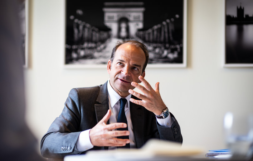 Board Photography of Director in Paris for Equistone Private Equity