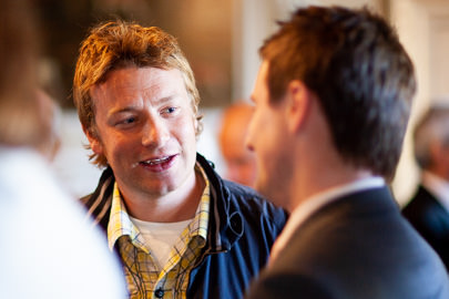 Photography of Jamie Oliver at London Event